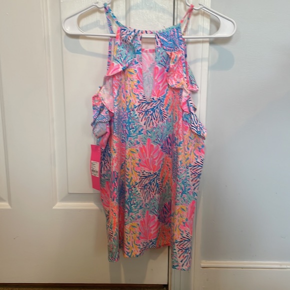 Lily Pulitzer Ruffle Tank - Picture 2 of 3